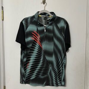 Women’s Black and Blue Golf Shirt